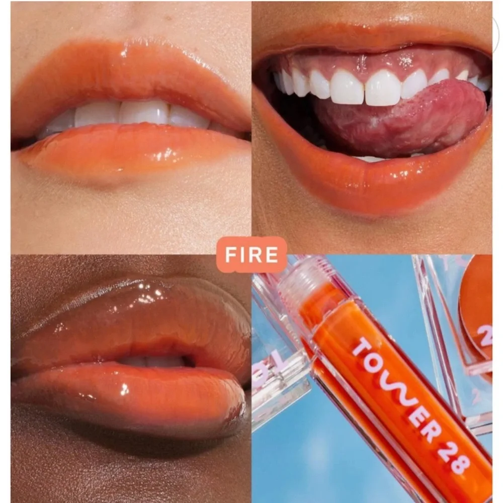 🍊 Tower 28 + Smashbox Sun-Kissed Tangerine Glow Set 🍊 ($42 Value) NIB